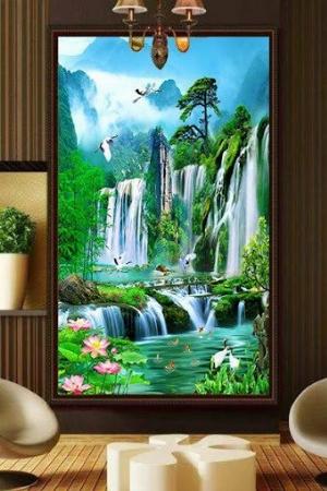 Gạch tranh 3d - tranh gạch 3d - 0544XP