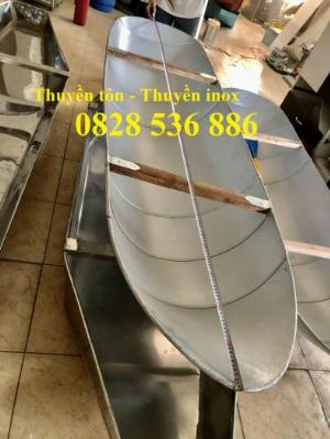 Thuyền tôn đầu vuông 2 người, Thuyền tôn thân tròn 2-3 người