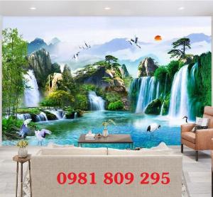 Gạch tranh phong cảnh - thiên nhiên giao hòa GD8