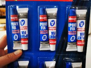Keo AB SELLEYS Epoxy Fix Siêu Dính Nhanh Khô ,Chịu Nhiệt Tốt Mẫu (Trong) 20ml