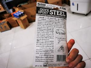 Keo Siêu Dính 2 Thành Phần AB Quick Epoxy Steel ALTECO Thái Lan
