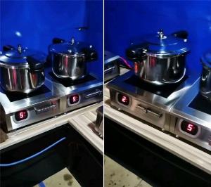 Bếp từ công nghiệp 5kw mặt phẳng