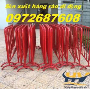 Nhận gia công hàng rào di động, rào chắn di động, rào chắn barie