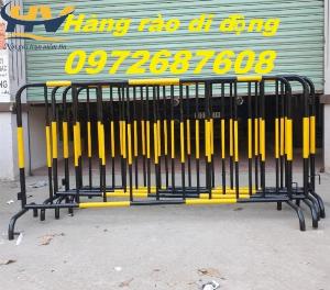Rào chắn di động, hàng rào di động, rào chắn barie giá rẻ tại TP HCM