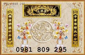 Gạch men ốp tường ban thờ - phúc lộc thọ HG87