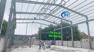 Lắp đặt cầu trục 5 tấn tại Lương Sơn – Hòa Bình