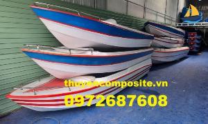 Gía xuồng composite nhỏ, xuồng chèo tay 1, 2, 3 người, xuồng nhựa giá rẻ