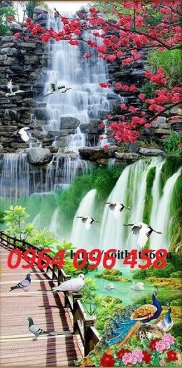 Tranh gạch 3d hiên nhà - SKM73