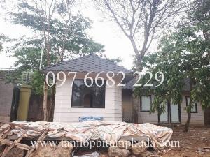 Tấm lợp bitum phủ đá nhập khẩu, tấm lợp cao su, ngói cao su CNX Shingle