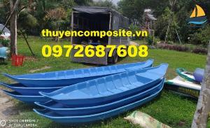 Xuồng nhựa composite, xuồng câu cá, thuyền nhựa cho 2 - 3 người tại Bình Dương