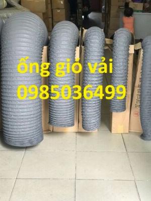 Ống gió mềm vải tarpaulin Hàn Quốc giá tốt, chất lượng tốt D100, D150, D200, D250