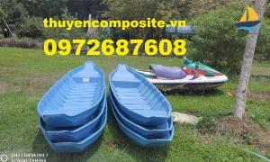 Xuồng ba lá, xuồng chèo tay, xuồng composite nhỏ chở 1 - 2 người