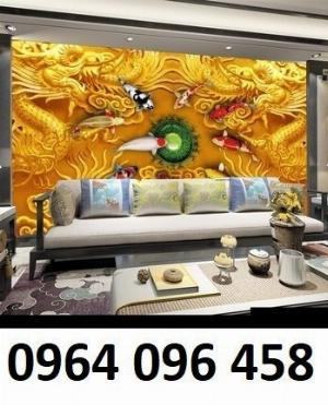 Tranh gạch 3d rồng phong thủy - 8322XB