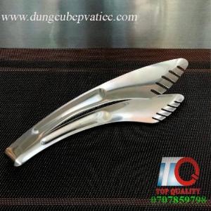 Kẹp inox răng cưa - gắp mì