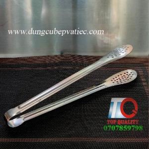 Kẹp  inox gắp rau củ - thực phẩm