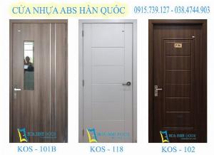 Cửa Nhựa Gỗ ABS Hàn Quốc Tại Long An - Cửa Nhựa Chịu Nước 100%