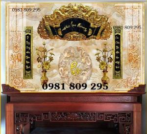 Tranh gạch phúc lộc thọ ốp phòng thờ GF8