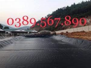 Màng đen hdpe 0.8mm làm hố biogas-khổ 4m