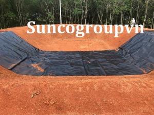 Màng đen hdpe 0.8mm làm hố biogas-khổ 4m