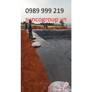 Bạt lót hồ xử lý nước thải hdpe 2.0mm khổ 4m-Quảng ninh