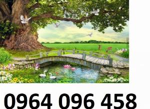 Tranh gạch 3d phong cảnh phong thủy - 0111AP