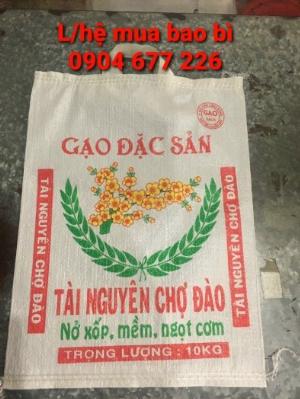Bao bì đựng gạo 5kg, 10kg, 25kg, 50kg giá rẻ