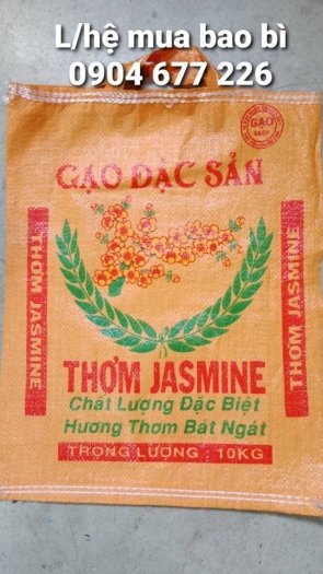 Bao bì đựng gạo 5kg, 10kg, 25kg, 50kg giá rẻ