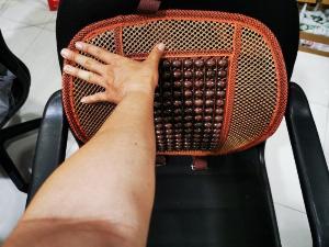 Tấm Lưới Đệm Bi Massage Tựa Lưng Chống Nóng Cho Ghế Ô Tô Và Văn Phòng Chống Đau Lưng