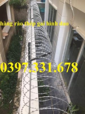 Dây gai tôn, thép gai hình dao mới 100% tại Hà Nội