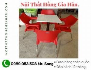 Bộ bàn ghế nhựa đúc Nữ Hoàng giá rẻ Tp.HCM HGH06164