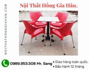 Bộ bàn ghế nhựa đúc Nữ Hoàng Tp.HCM HGH06165