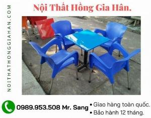 Bộ bàn ghế nhựa đúc Nữ Hoàng giá tốt Tp.HCM HGH06166