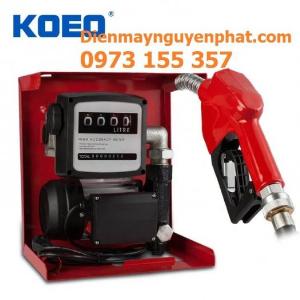 Bộ bơm xăng dầu ETM-80A,Kít bơm dầu kèm đồng hồ ETM-80, bơm dầu 80 lít/phút