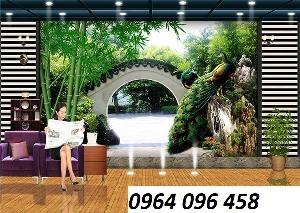100 Mẫu tranh gạch 3d phòng khách - SGB32