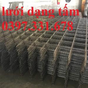 Lưới thép hàn đổ sàn, lưới thép hàn D3, D4, D5, D6, D8, D10, D12 giá tốt