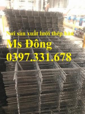 Lưới thép hàn D4 a150x150; Lưới thép hàn đổ bê tông, Lưới thép hàn mạ kẽm