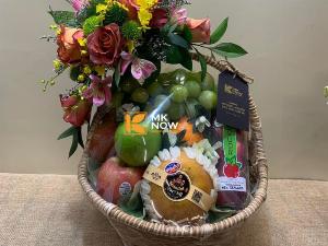Giỏ trái cây công ty tặng khách hàng - FSNK345