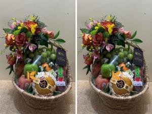 Giỏ trái cây công ty tặng khách hàng - FSNK345 - Gọi: 0373 600 600 (24/24) - Ảnh: 1