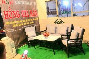 Bàn ghế Sofa cafe Hồng Gia Hân SF0601