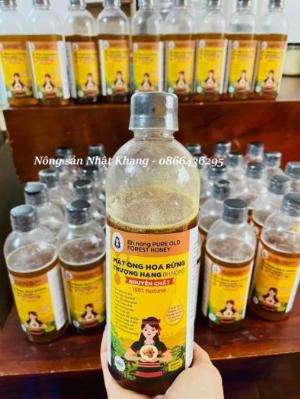 Mật ong rừng già nguyên chất Bhnong nguyên chất chai 400ml
