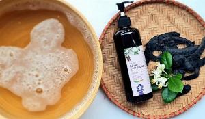 Dầu gội bồ kết thảo dược cám gạo lứt Bhnong ngăn rụng tóc, giúp tóc mềm mượt và chắc khỏe