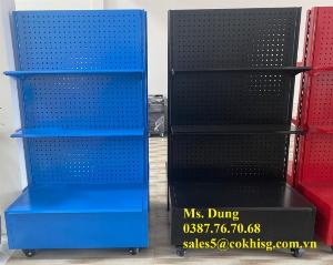Kệ treo dụng cụ di động có hộp đồ nghề
