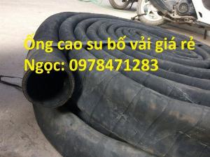 Ống cao su bố vải phi 25, phi 27, phi 30, phi 34, phi 38, phi 40mm chuyên dẫn nước, hóa chất, xăng dầu.