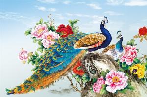 Tranh gạch 3d phòng khách - phòng ngủ - 211AN
