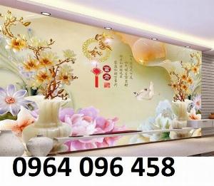 Tranh gạch men 3d phòng khách đẹp - 230NB