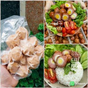 Nem hồ lô trứng cút - bịch 500 gram