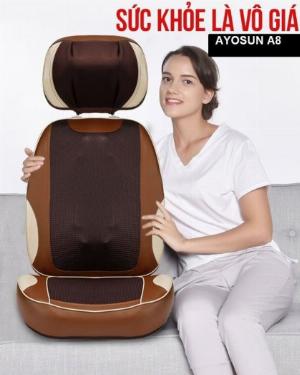 Đệm massage giảm đau toàn thân Ayosun Hàn Quốc thế hệ mới: