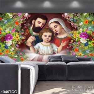 Tranh gạch 3d thiên chúa - gạch tranh 3d thiên chúa - FCX33