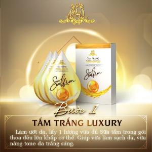 Tắm trắng luxury collagen X3 mũ phẩm Đông Anh