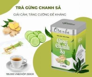 Trà Gừng Chanh Sả Hygie 250g tăng sức đề kháng, detox cơ thể